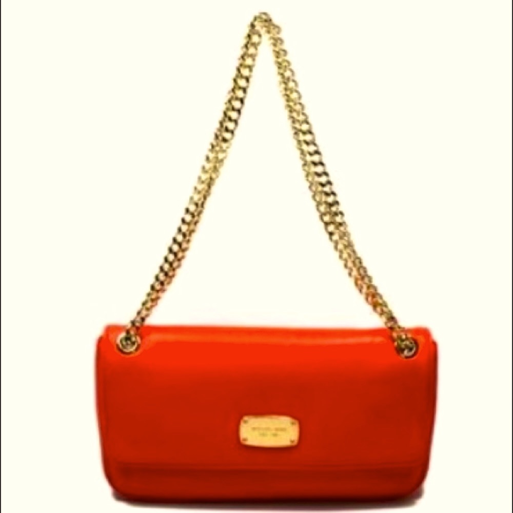 NEW Michael Kors Jet Set Chain Genuine Leather Bag
